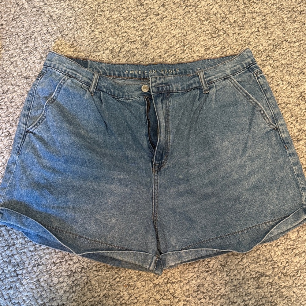 American Eagle Outfitters Blue Denim Shorts